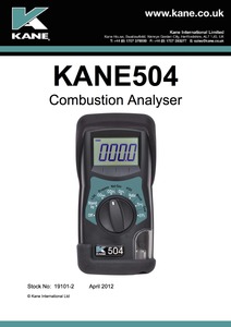 KANE504 Manual UK