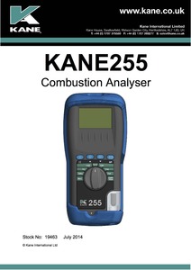KANE255 Manual - English