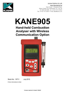 KANE905 - Manual English